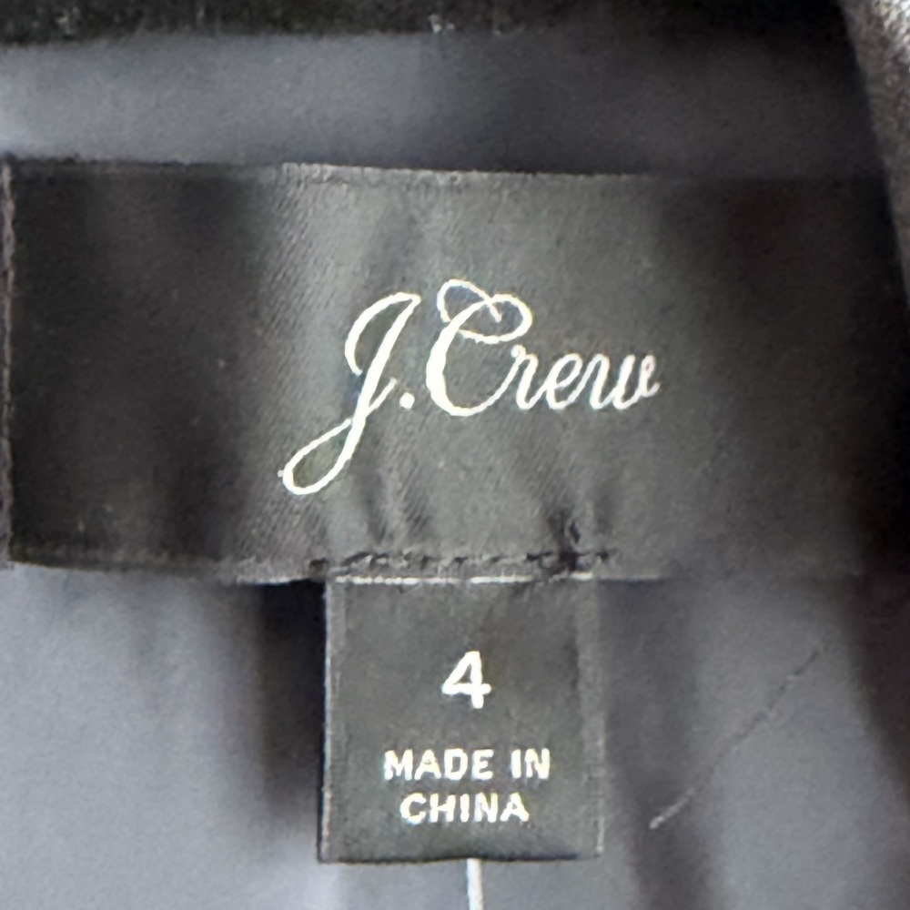 J. Crew Charcoal Midi Dress - Picture 2 of 2